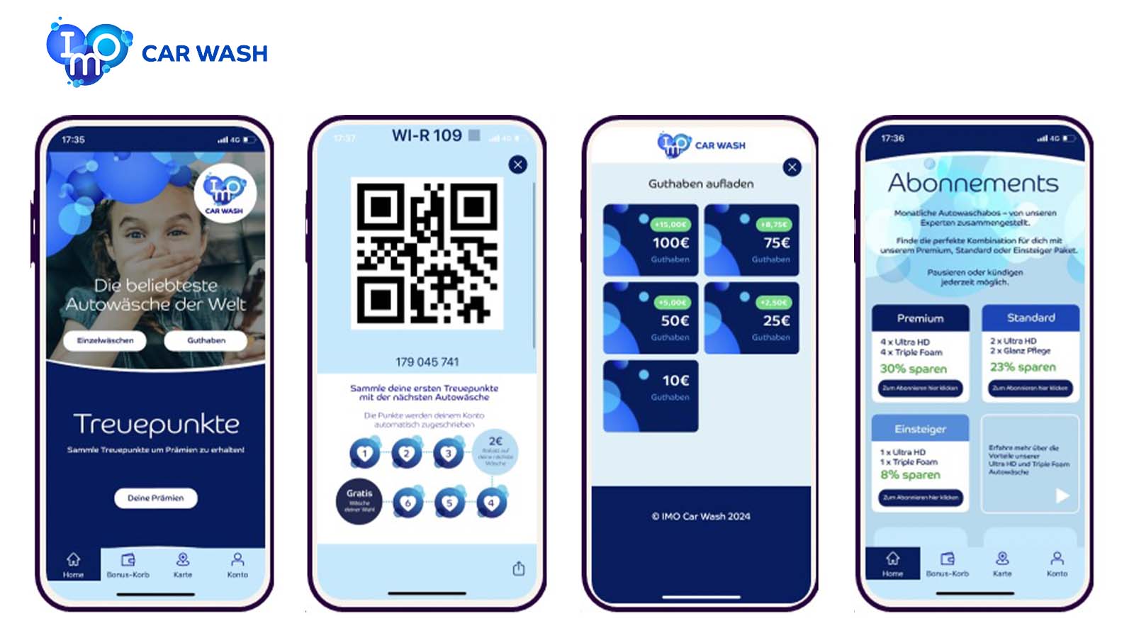IMO Car Wash Autowasch-App