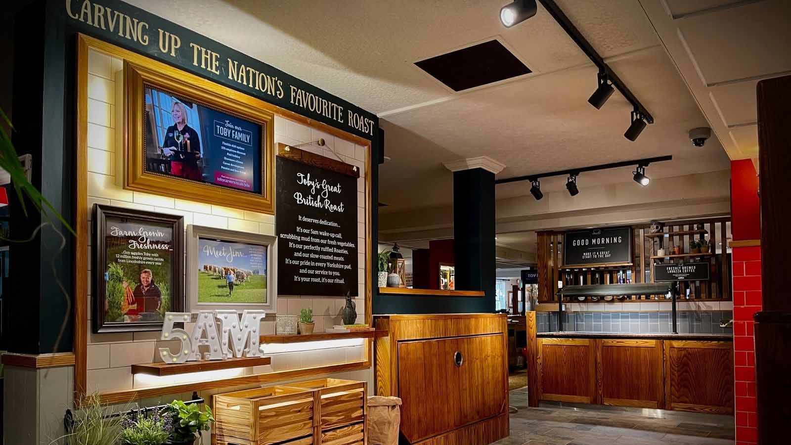 Toby Carvery interior