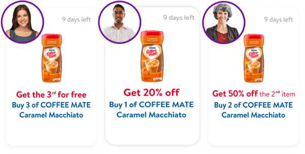 Personalised Promotions example